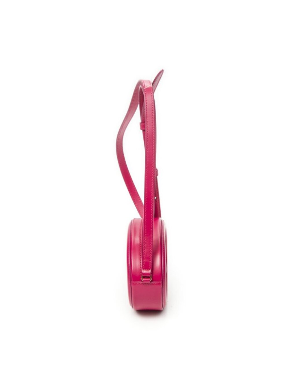 Celine Triomphe Oval Crossbody Fuchsia Pink Calfskin Leather - Picture 3 of 10